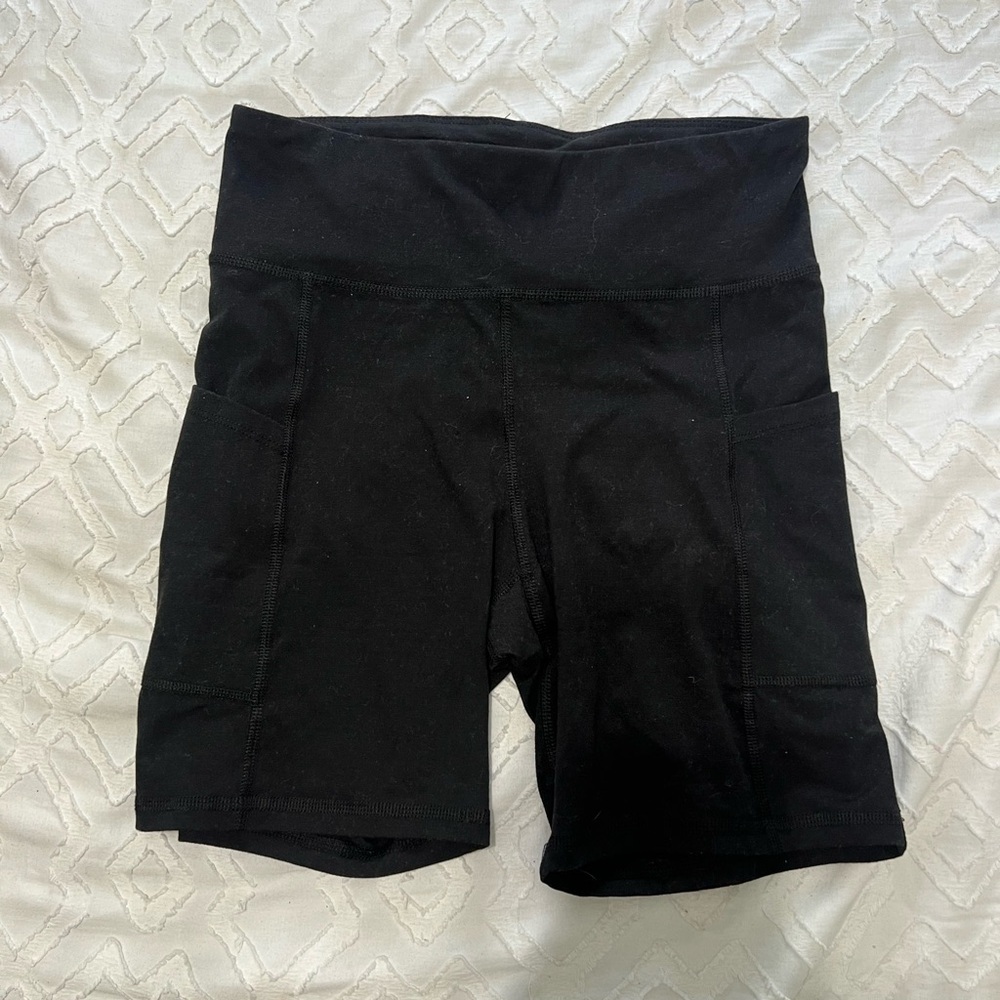 Aeropostale Black Bike Shorts